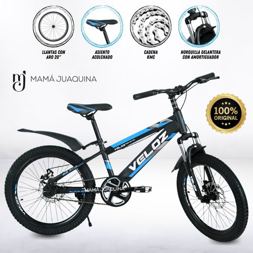 Bicicleta Deportiva Aro 20 «PALMEIRA» Azul