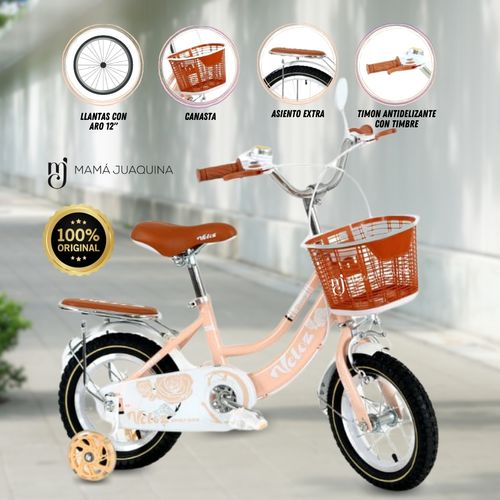 Bicicleta Campera Aro 20 «COQUETTE» Melón