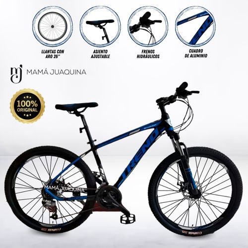 Bicicleta Deportiva Aro 26 «FLUSSO» Azul