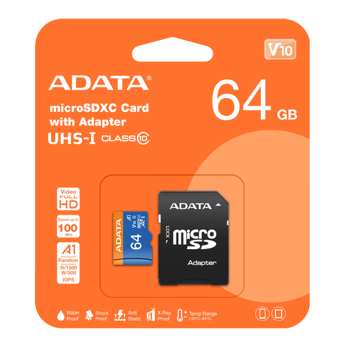 Memoria MicroSDXC UHS-I 64GB Adata