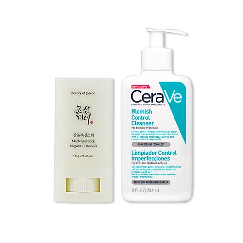 Camelia Beauty + Cerave Gel Limpiador Blemish Control 236ml