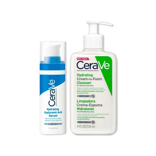 Serum Hidratante Cerave 30ml + Crema Espumosa 236ml