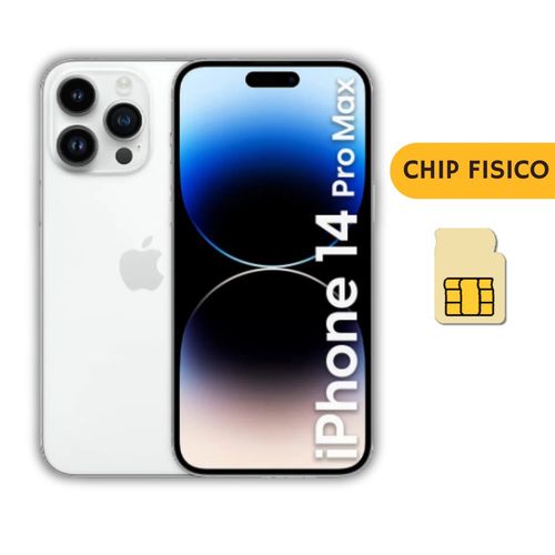 Celular iPhone 14 Pro Max 6.7” 512GB Open Box Nuevo Blanco