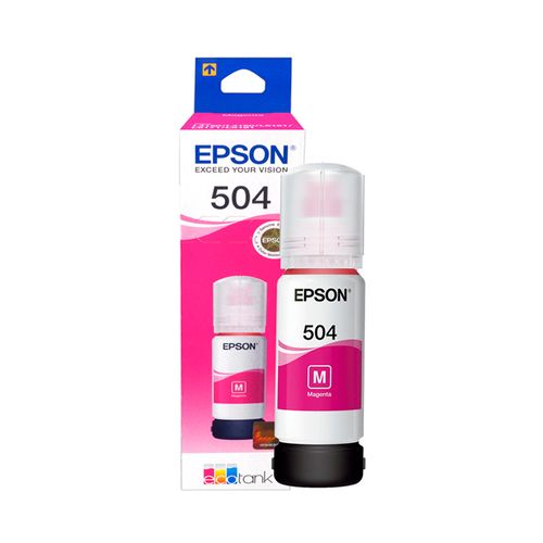 Botella Tinta Epson T504320-Al Magenta