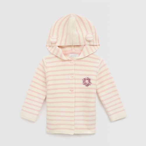 Chompa Para Bebe Niña Baby Circus Card Hood