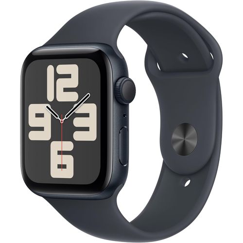 Apple Watch SE 2th generacion 2024 - GPS 44 mm aluminio medianoche correa S/M