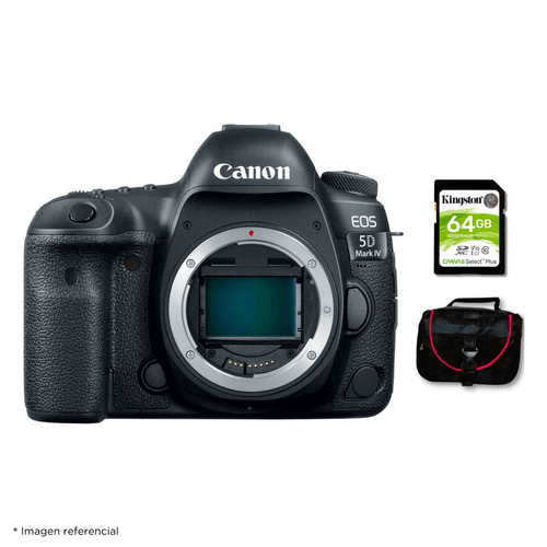 Cámara Canon EOS 5D Mark IV (Cuerpo Solo) + Kit Básico de Accesorios