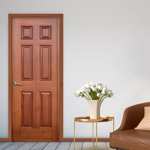 Puerta Interior Sapelli Natural Kala 40x650x2070mm Dimfer