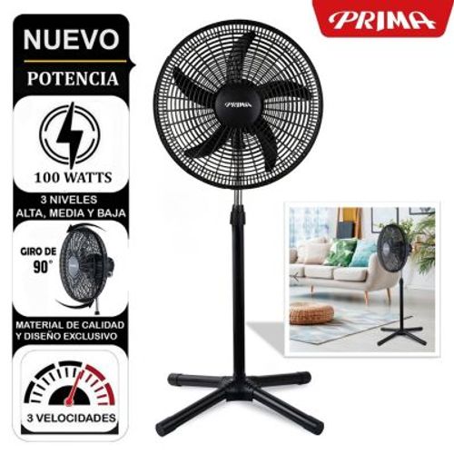 Ventilador de Pedestal 18" 70 Watts 3 Velocidades YL-1805-P