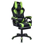 Silla-Gamer-Extingtion-Sapp-Gamuza-Cuerina-Color-Verde