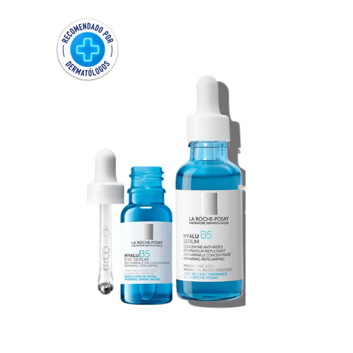 Duo LRP Hyalu Tratamiento Reparador y Antiarrugas - Serum Facial y de Ojos