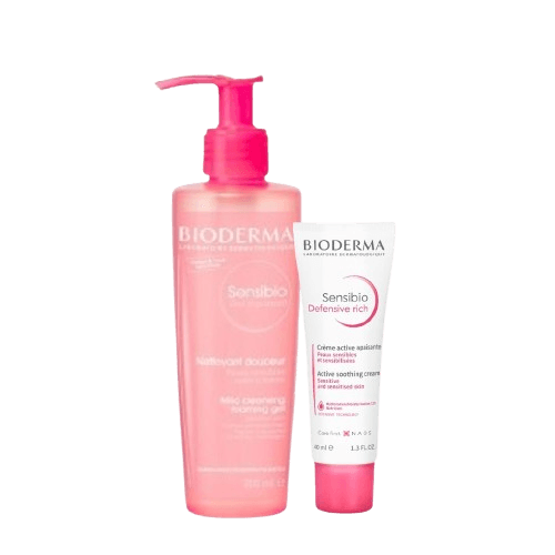 Pack Bioderma Sensibio Limpieza e Hidratación para Pieles Sensibles