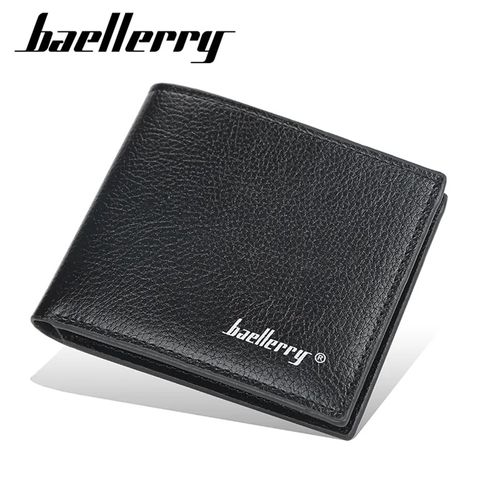 BILLETERA PARA HOMBRE CON TARJETERO BAELLERRY ECONÓMICO NEGRO