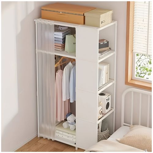 Closet Armario Organizador Colgador de Ropa Blanco 499A