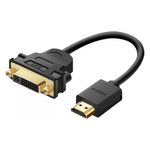 cable-adaptador-HDMI-Macho-a-DVI-245-Hembra-Bidireccional-UGREEN-22cm