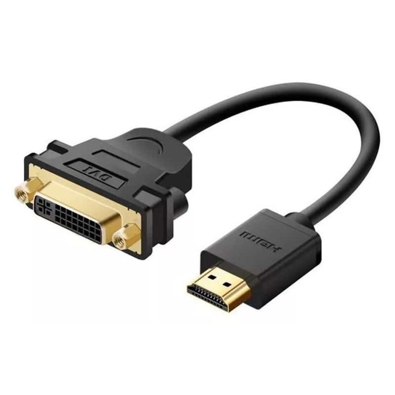 cable-adaptador-HDMI-Macho-a-DVI-245-Hembra-Bidireccional-UGREEN-22cm
