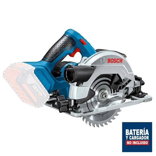 Sierra Circular Inalámbrica Bosch 18V GKS 18V-57 sin Batería ni Cargador