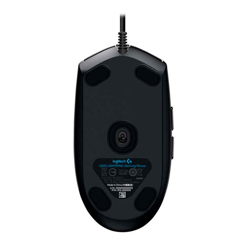 Mouse-Logitech-G203-Lightsync-Optical-8000-Dpi-Rgb-Black