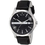 Reloj-Armani-Exchange-Hampton-AX2101-Fecha-Correa-de-Cuero-Negro
