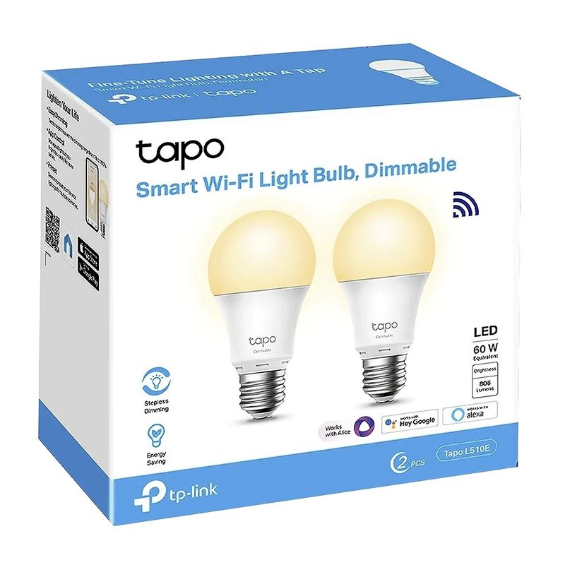 TP-Link---Foco-Tapo-L510E--2-Pack--Smart-Light-Bulb-Led-Wi-Fi-Alexa-Google