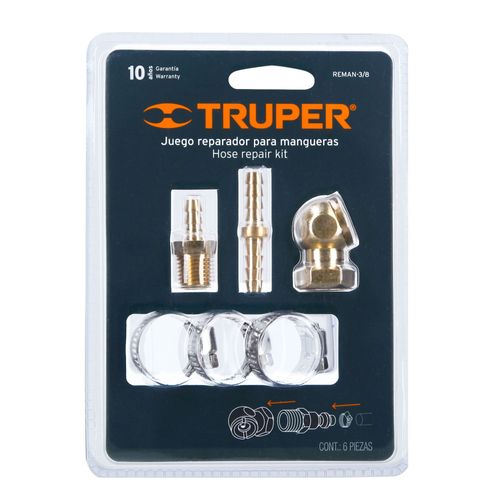 Juego de 6 piezas para reparar mangueras de 3.8 TRUPER