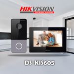 KIT-VIDEOPORTERO-IP-WIFI-FULL-HD-DS-KIS605-HIKVISION-LLAMADA-APP-NEGRO