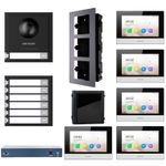 KIT-VIDEO-PORTERO-IP-MODULO-LECTOR-5-DEPARTAMENTOS-HIKVISION-1080P-APP
