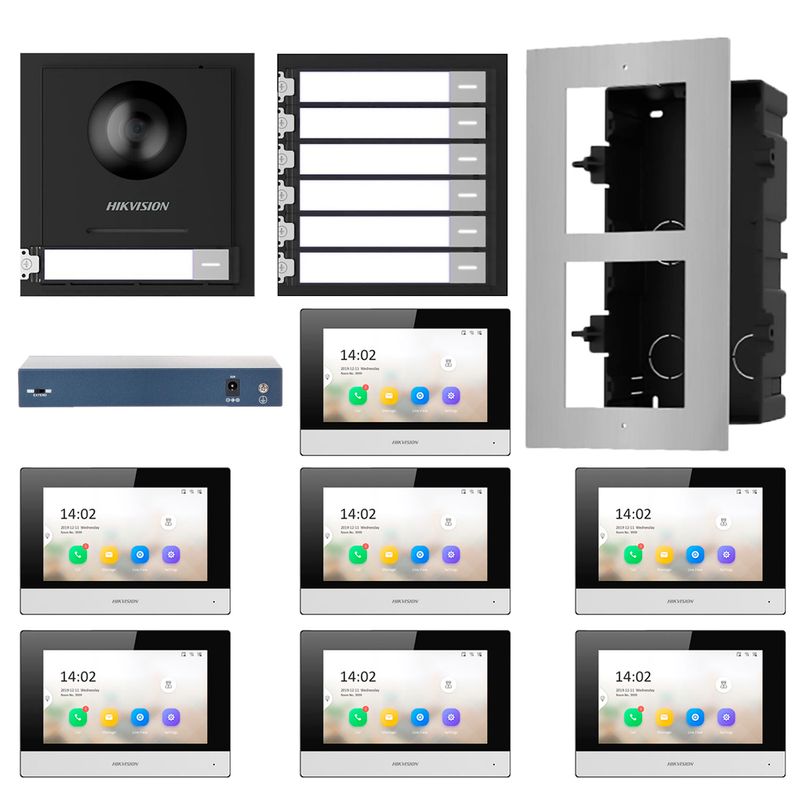 KIT-VIDEO-PORTERO-IP-7-DEPARTAMENTOS-HIKVISION-FULL-HD-APP-DS-KD8003
