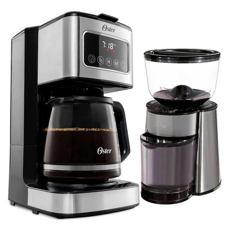 Cafetera-Programable-Oster-12-Tazas-BVSTDC4403---Molinillo-de-Cafe-BVSTBMH23