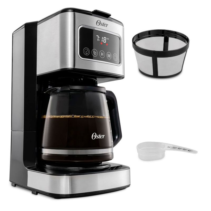 Cafetera-Programable-Oster-12-Tazas-BVSTDC4403---Molinillo-de-Cafe-BVSTBMH23