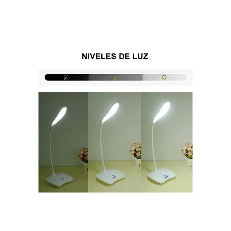 Lampara-de-Escritorio-USB-LED-Flexible-DYH390005-Blanco
