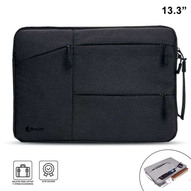Funda-Porta-Laptop-Notebook-de-133-Pulgadas-Negro
