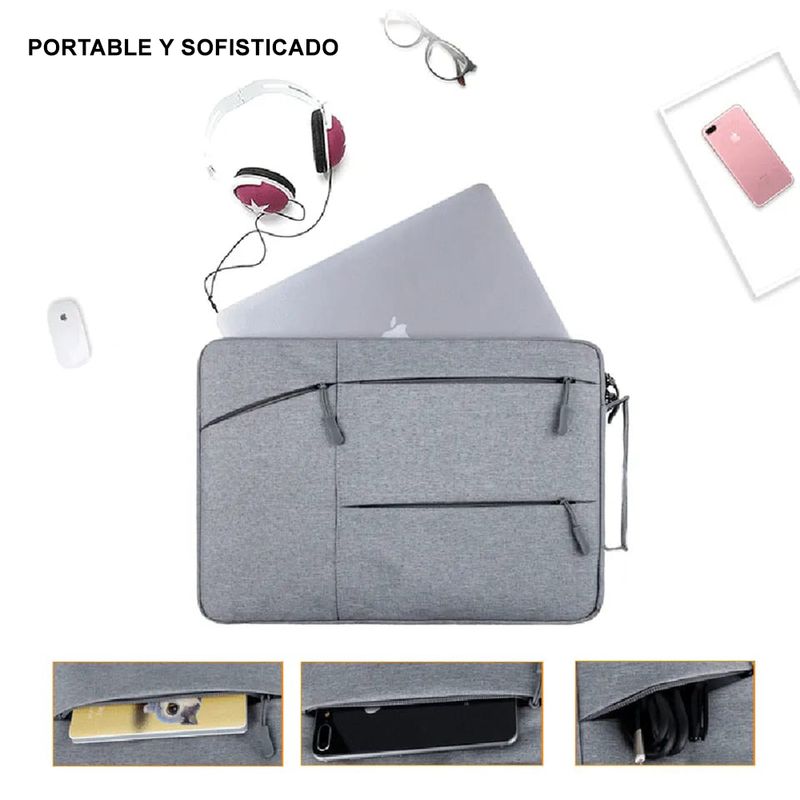 Funda-Porta-Laptop-Notebook-de-133-Pulgadas-Negro