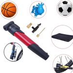 Inflador-Bicicleta-Pelota-Portatil-Rojo