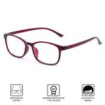Montura-Lentes-de-Lectura-Vintage-Retro-Hombre-Mujer-Marron
