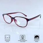 Montura-Lentes-de-Lectura-Vintage-Retro-Hombre-Mujer-Marron