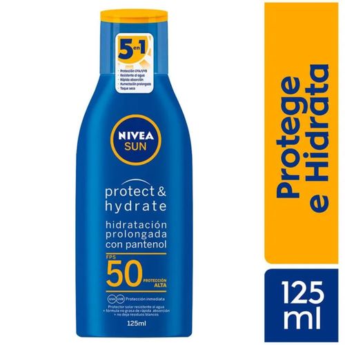 Protector Solar Nivea Sun Protect & Hydrate FPS50 125ml