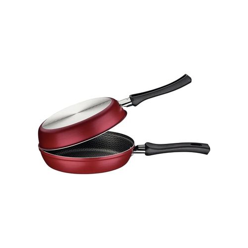 Omeletera de 20 cm Roja Loreto - Tramontina – Alta Durabilidad y Funcionalidad para Cocina 20145261