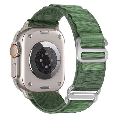 Correa Alpine Loop And Hook Para Apple Watch Color Verde