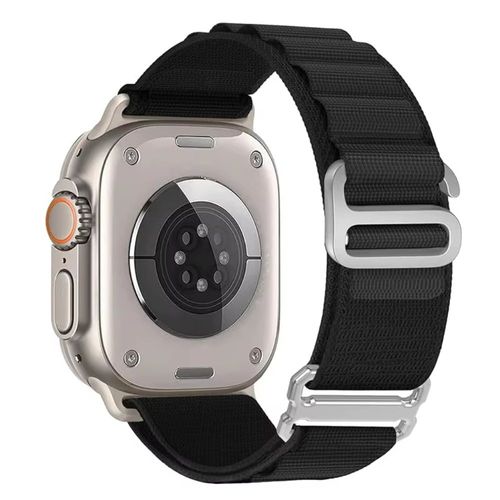 Correa Alpine Loop And Hook Para Apple Watch Color Negro