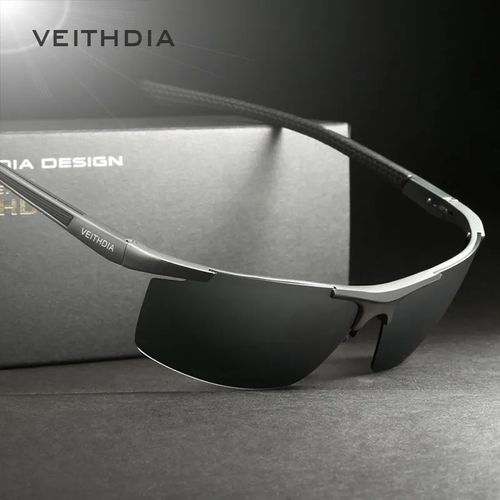 Lentes de Sol VEITHDIA Sniper - Polarizados - UV400 - Gris