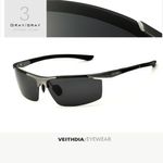 Lentes-de-Sol-VEITHDIA-Sniper---Polarizados---UV400---Gris