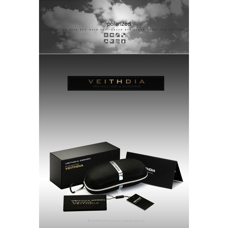 Lentes-de-Sol-VEITHDIA-Sniper---Polarizados---UV400---Gris