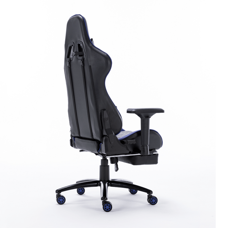 Silla-Gamer-Premium-UNLIMITED-GOD-Azul-180-Grados-con-Posapies