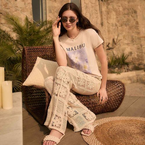 Pantalón Mujer Crochet Hypnotic