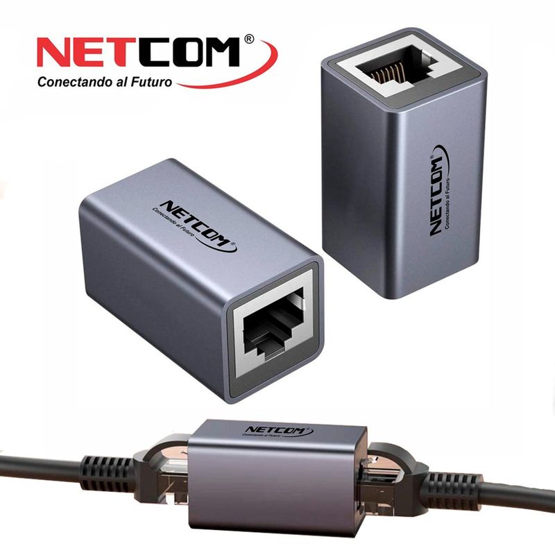 Union-Empalme-Rj45-extiende-cat-5-cat-6-y-cat7-10Gbps-hasta-100mts-red