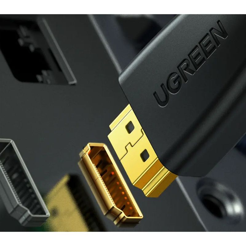 Cable-HDMI-20-4k-60hz-UGREEN-Nylon-trenzado-2-Metros-3D-Ultra-HD