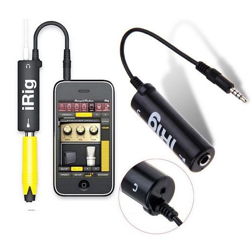 interfaz para guitarra adaptador irig Amplitube para ios iphone ipod