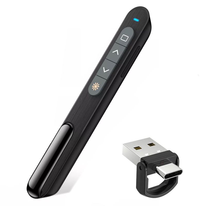 Presentador-de-Diapositivas-Inalambrico-2-en-1-laser-USB-C