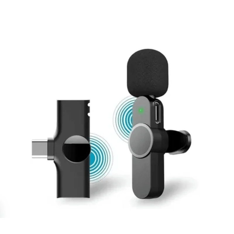 Mini-Microfono-Solapa-inalambrico-recargable-tipo-c-android-portatil